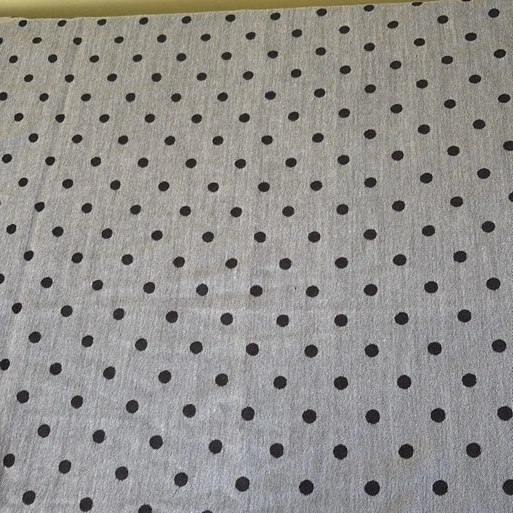 Talbots Reversible Black/Gray Large Poly wrap 28”X 72”